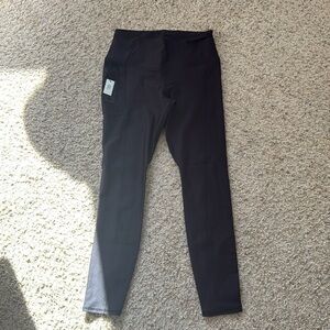 New Black High-Waisted Leggings